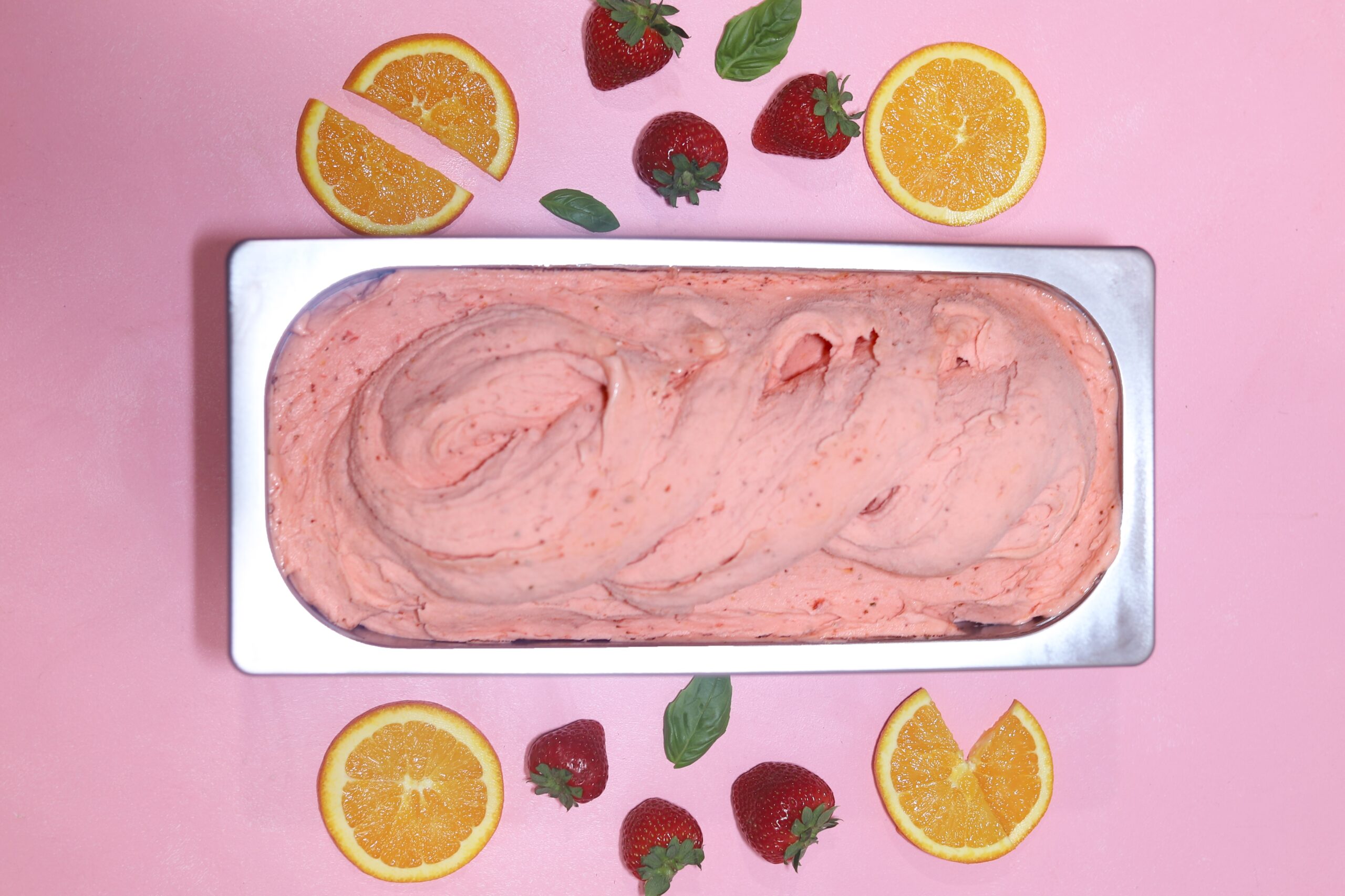 Strawberry, Orange & Basil Sorbet (Limited Edition)