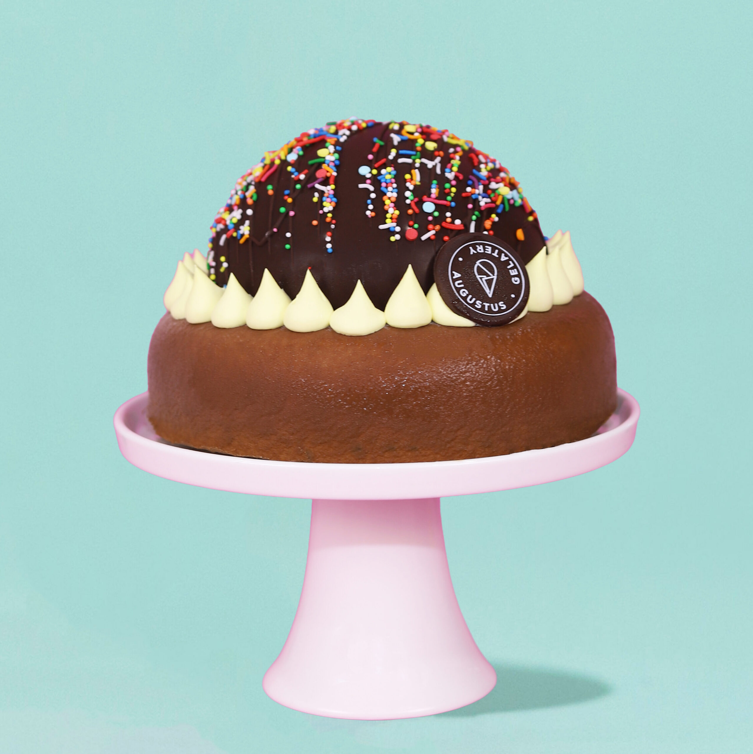 Smash Gelato Cake