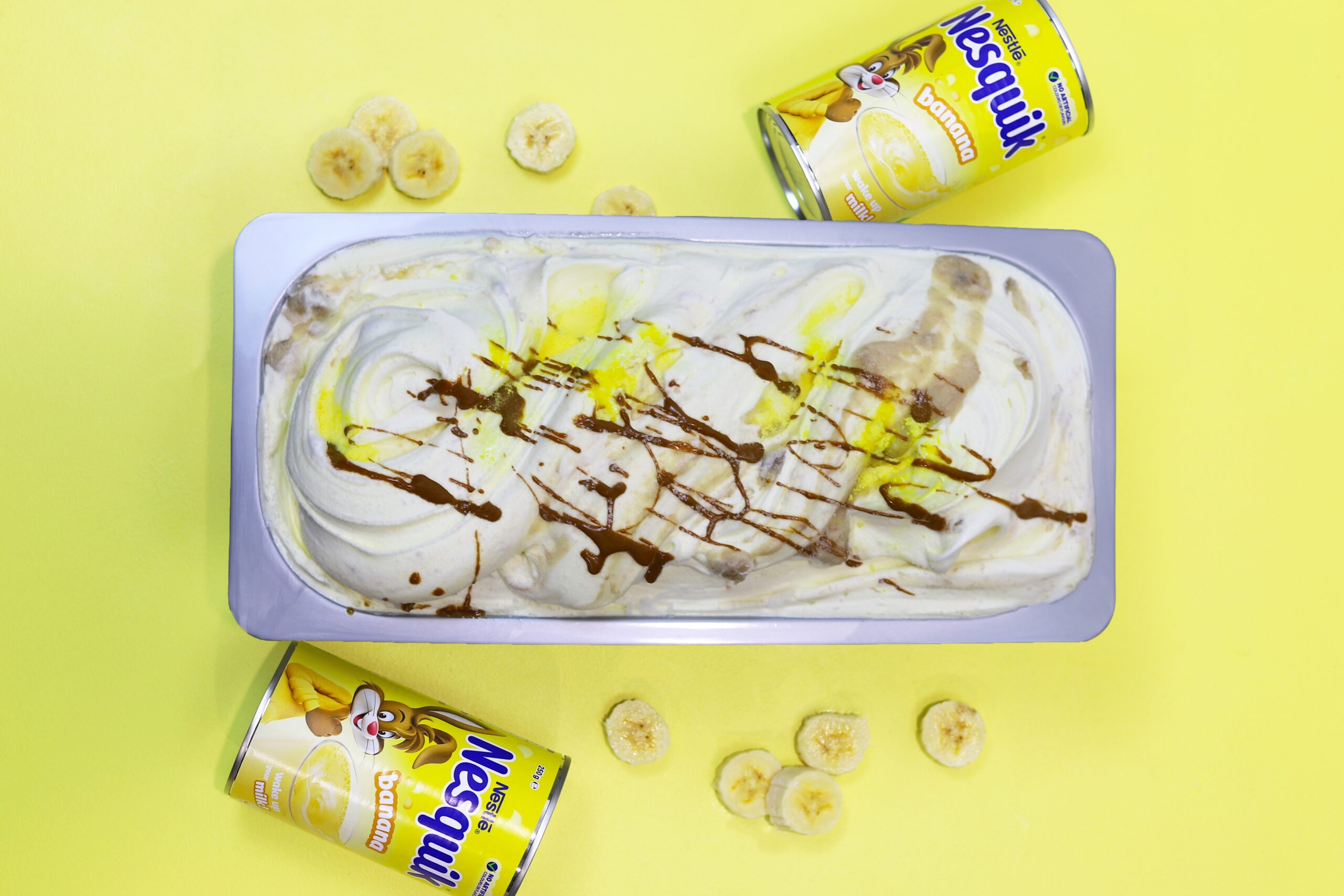 Limited Edition – Banana Nesquik Gelato