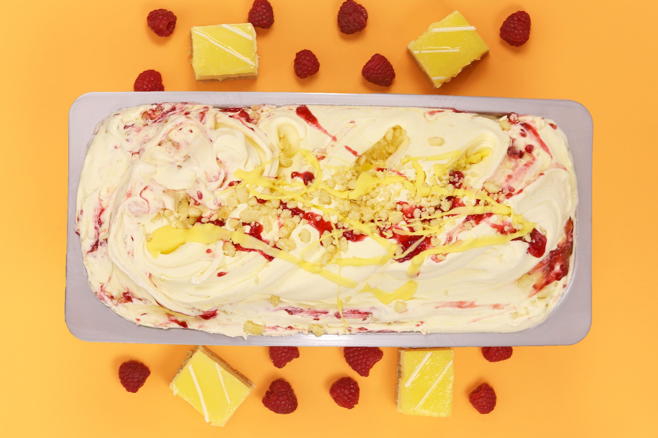 New Special – Lemon & Raspberry Tart Gelato